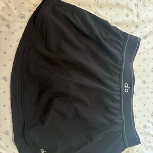 ALO Yoga Charcoal Gray Athletic Skirt
